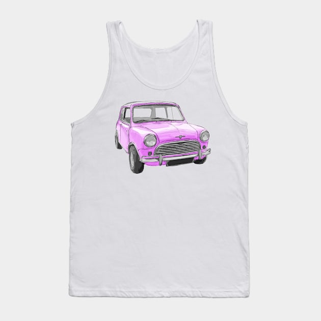 Classic Mini Pink Tank Top by jdm1981